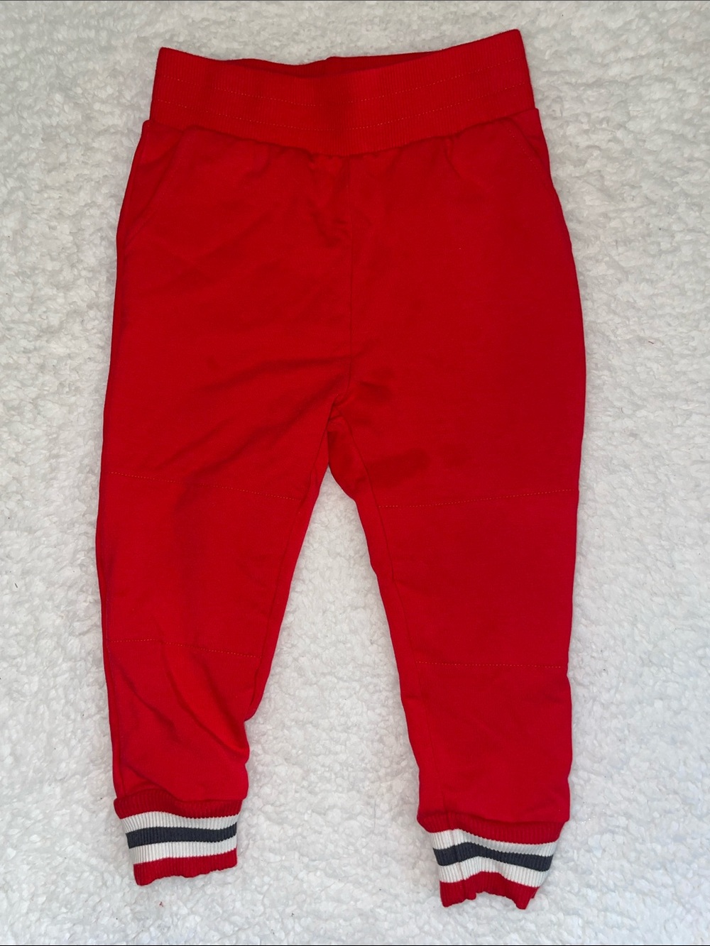 Little Sleepies Candy Red Joggers
